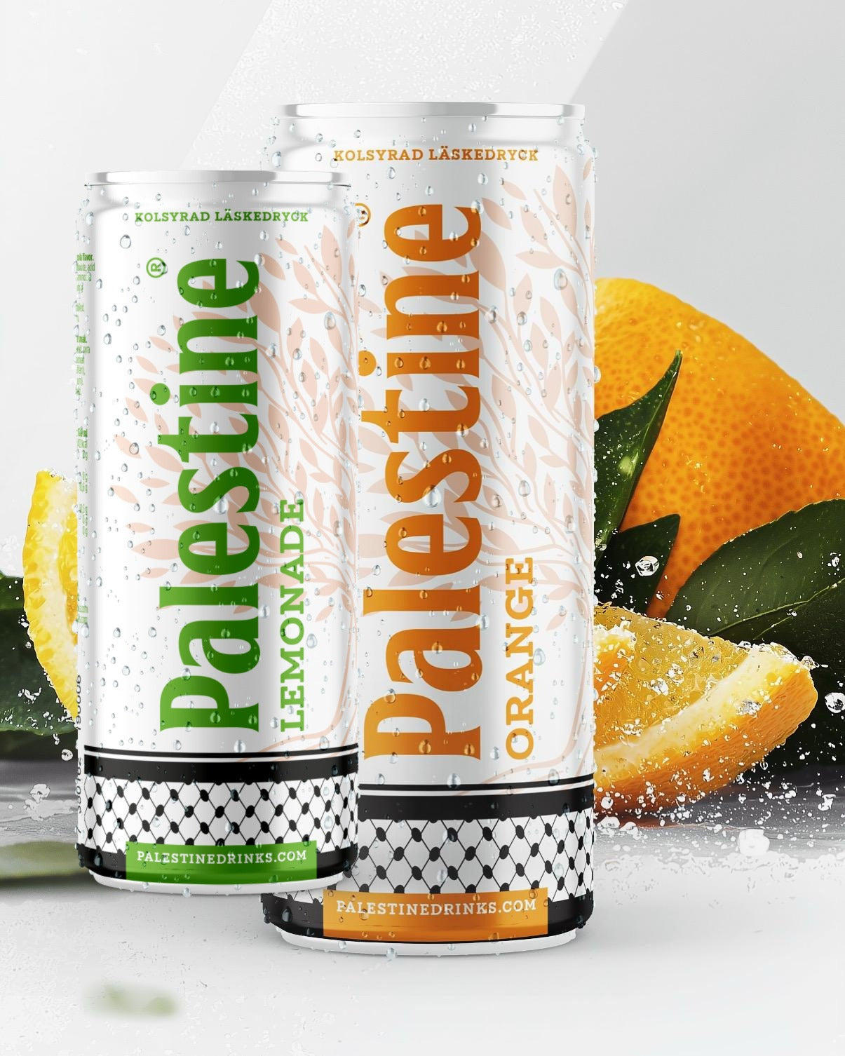 xPalestine Limonadas – 12x Naranja + 12x Lemonade