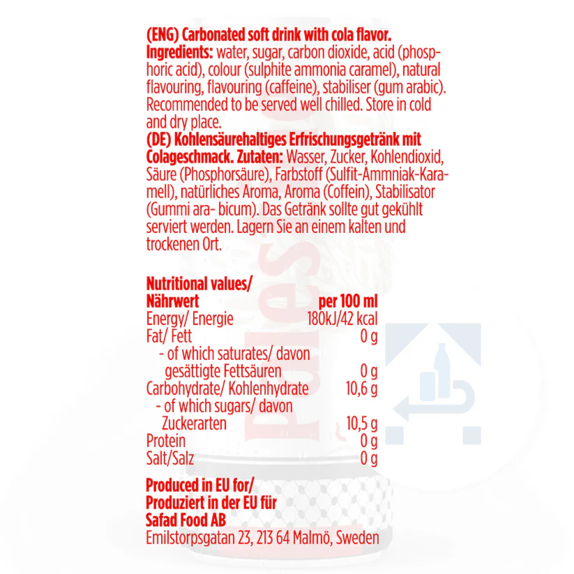 Palestine Cola – sabor clásico con causa