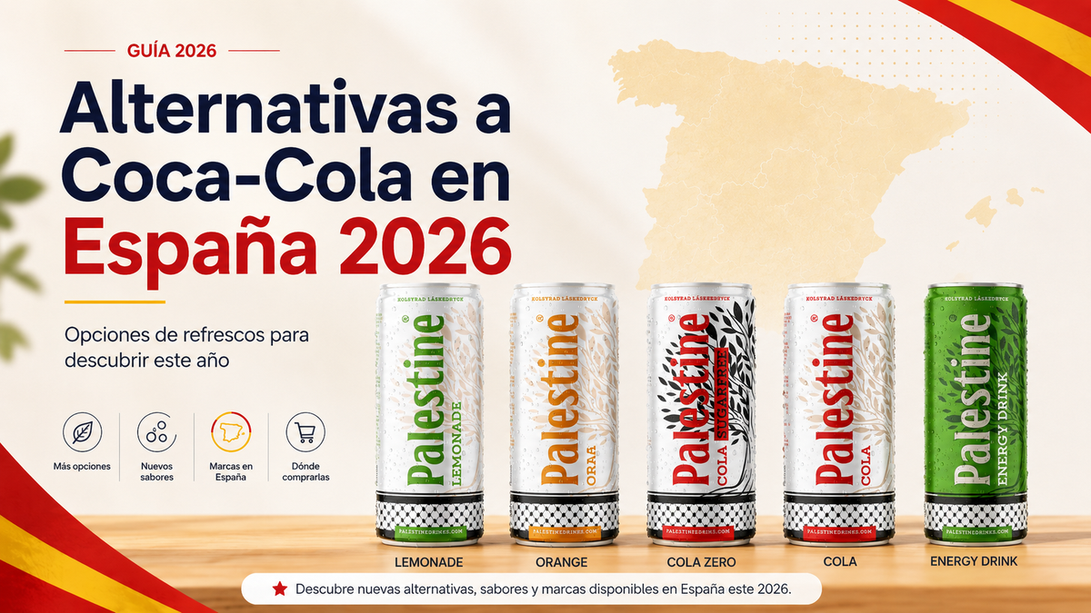 Alternativas a Coca Cola en España 2026: Las Mejores Opciones Veganas y con Causa