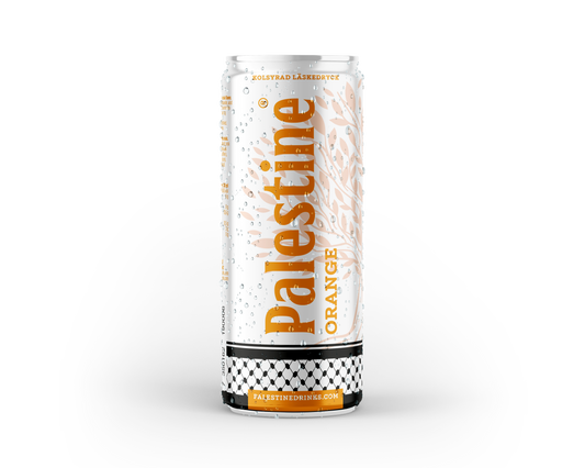 Lata de Palestine Orange – sabor a naranja con conciencia y solidaridad