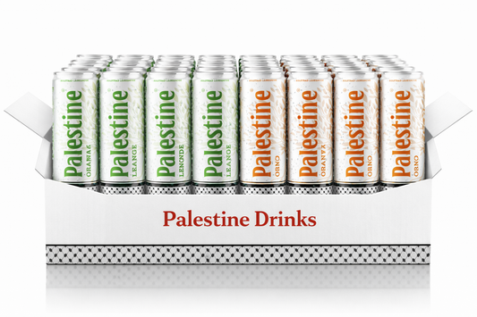 xPalestine Lemonades – 12x Orange + 12x Lemonade