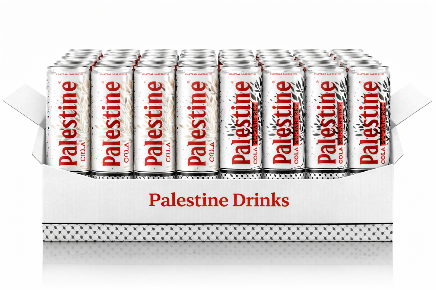 xPalestine Cola mix– 12x Cola + 12x Cola sin azúcar
