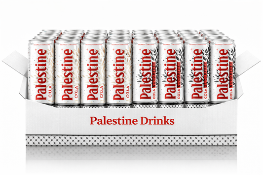 xPalestine Cola mix– 12x Cola + 12x Cola sin azúcar