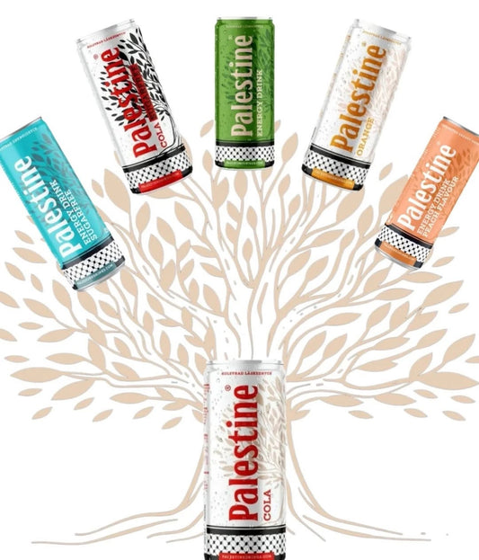 Caja mixta de Palestine Drinks – selección solidaria con conciencia y sabor